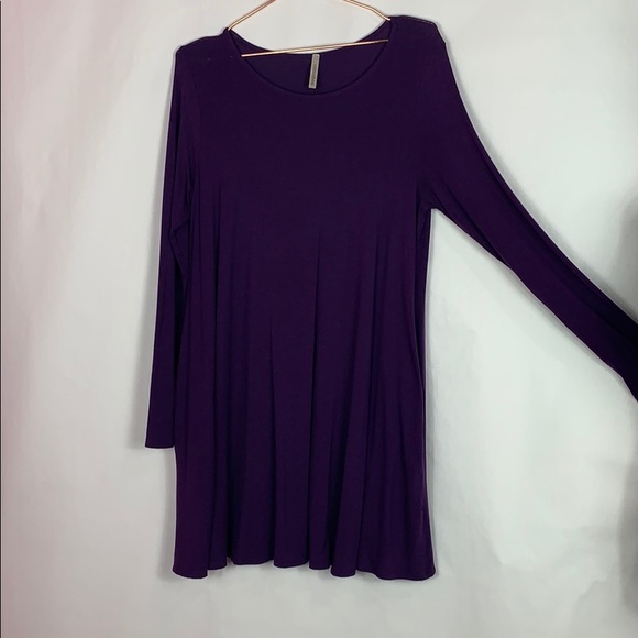 Mittoshop long sleeve dress with front pockets - Picture 3 of 7